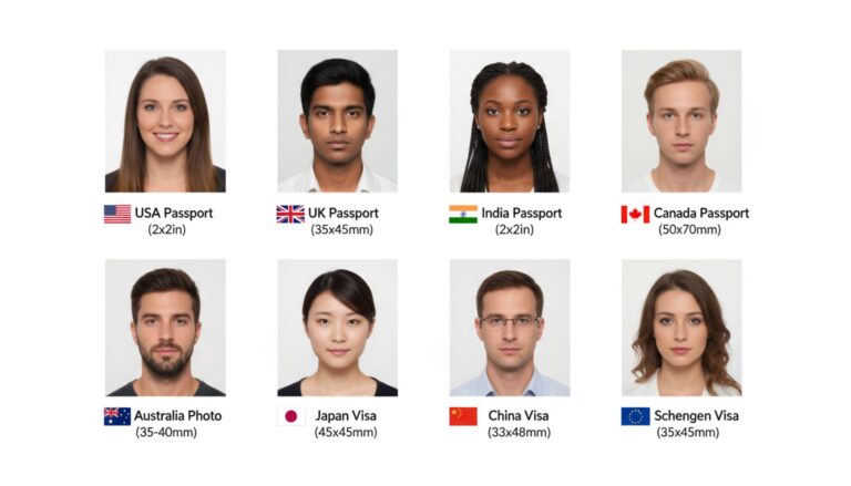 Why it is important to follow the correct photo size for passports and visas